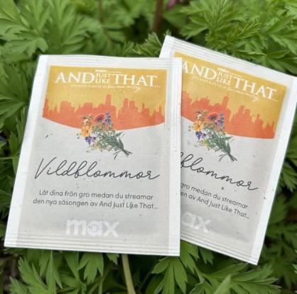 Få en gratis påse med vildblomsfrön från Plantagen