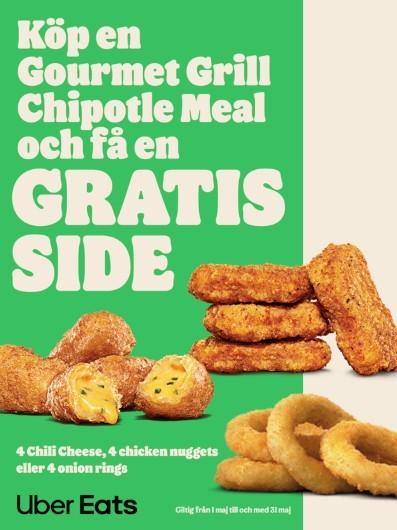 Köp en Gourmet Grill Chipotle Meal - få en gratis side