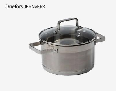 ORREFORS JERNVERK 5L Kastrull 349kr 65% rabatt