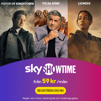 Njut av SkyShowtime från 59 kr i månaden med ett abonnemang