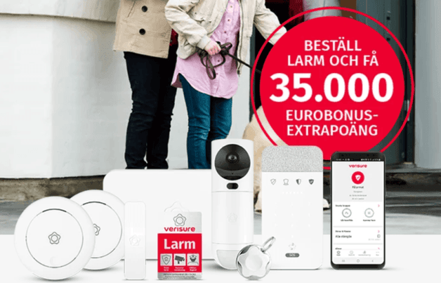 SAS Eurobonus - Verisure kampanj