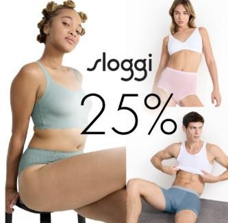 25% rabatt på Sloggi underkläder