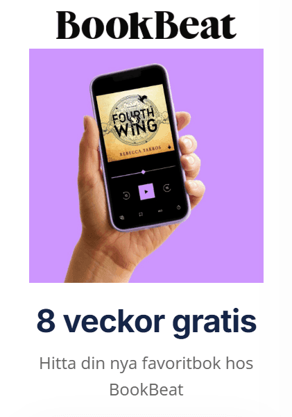 Bookbeat gratis i 8 veckor