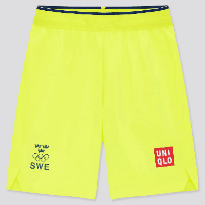 KIDS UNIQLO+ SWEDEN OLYMPIC DRY-EX SOCCER TROUSERS