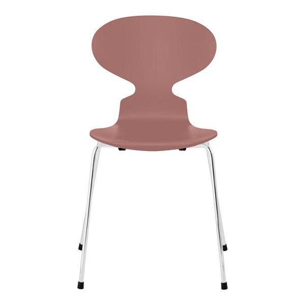Myran 3101 Wild Rose Lackad/Chrome Stol - Fritz Hansen
