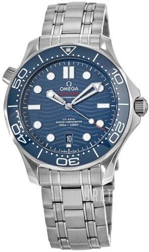 Omega Seamaster Diver 300m Blå Stål Ø42 mm 210.30.42.20.03.001