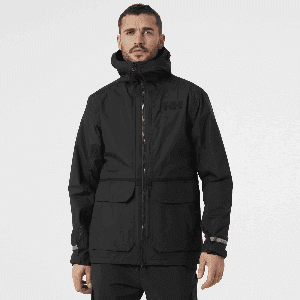 Patrol Transition Jacket, regnjacka herr, Svart