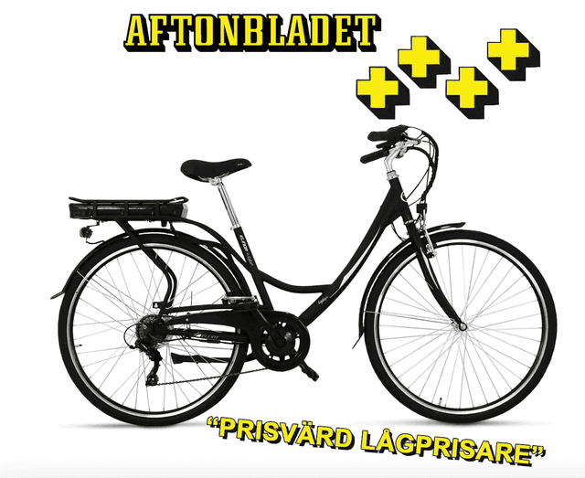 Spara 1000 kr på Elcykel Dam 28" 7 växlar 250W Lyfco Elinor - Outl1