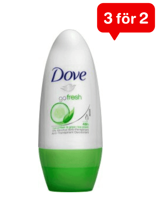 3 för 2 på Dove - Apotea