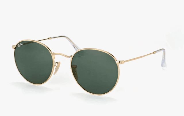 Spara 600 kr på Ray-Ban Round Metal RB 3447 001 large solglasögon