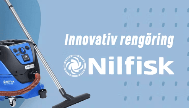 Upp till 40% rabatt på innovativ rengöring från Nilfisk
