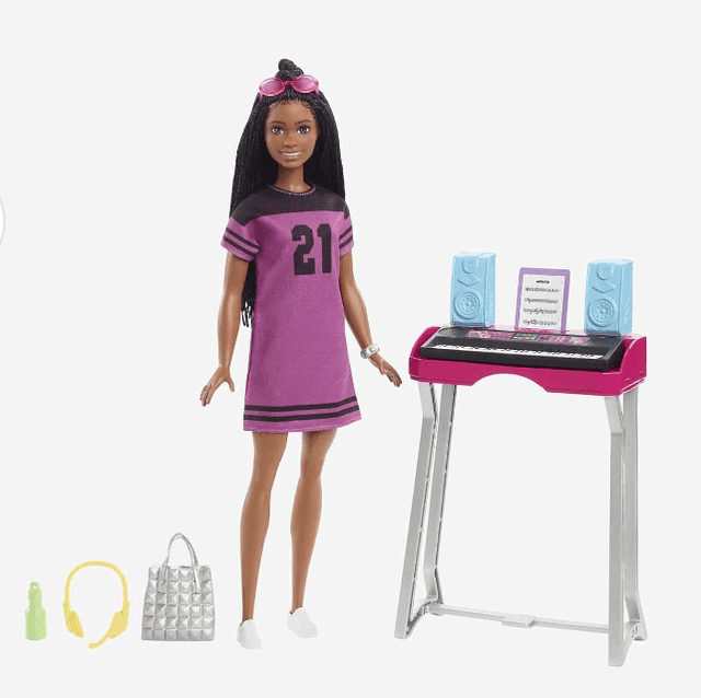 Barbie Big City “Brooklyn” Doll & Music Studio Playset - Boozt