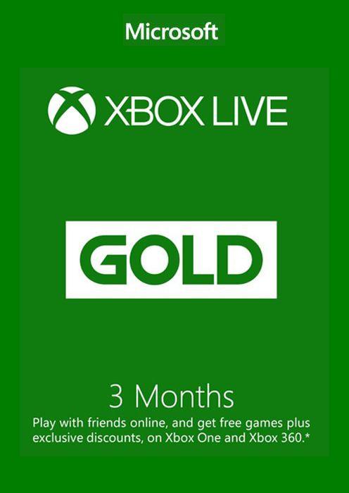50% rabatt på 3 månader Xbox Live Gold - CDKeys